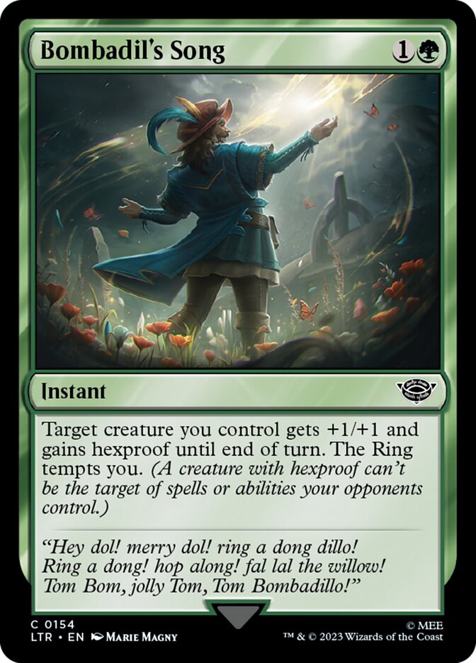 Bombadil's Song card image