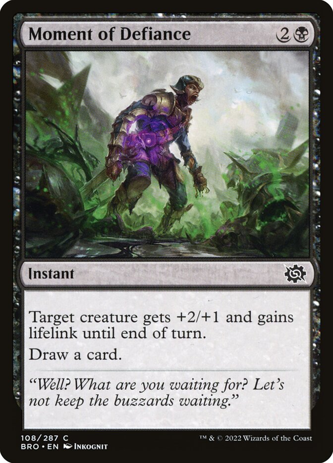 Moment of Defiance card image