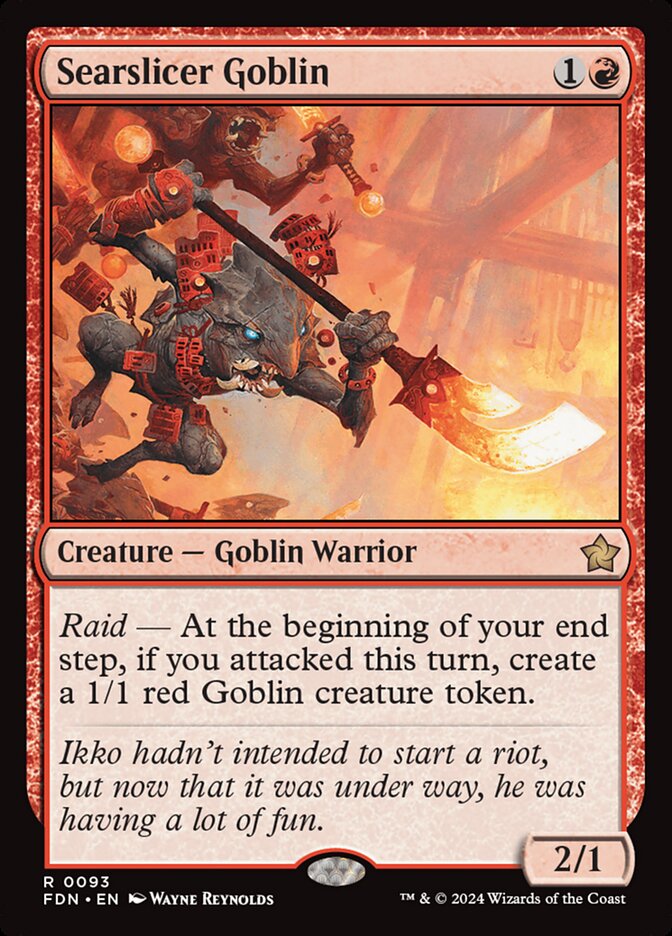 Searslicer Goblin card image
