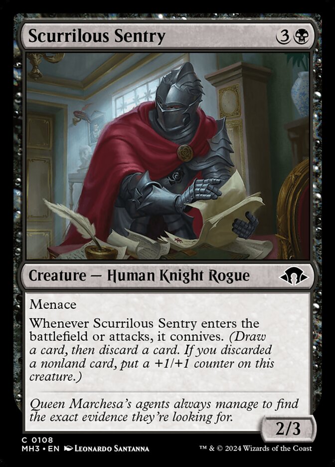 Scurrilous Sentry card image