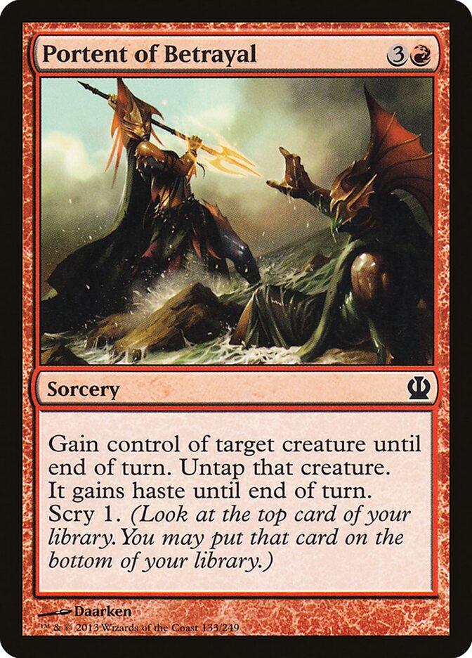 Portent of Betrayal card image