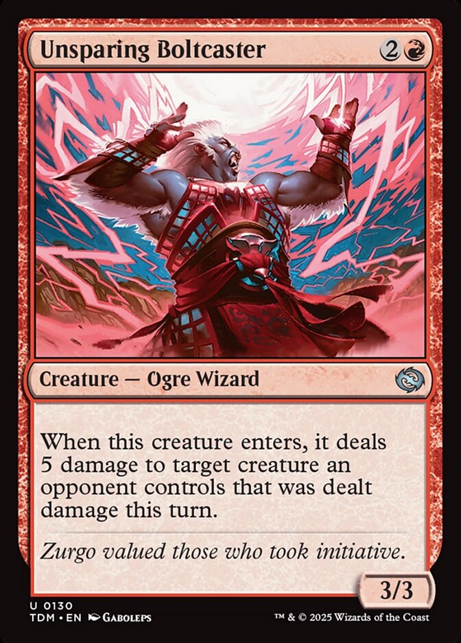 Unsparing Boltcaster card image