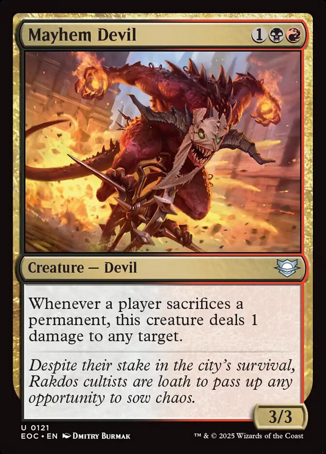 Mayhem Devil card image