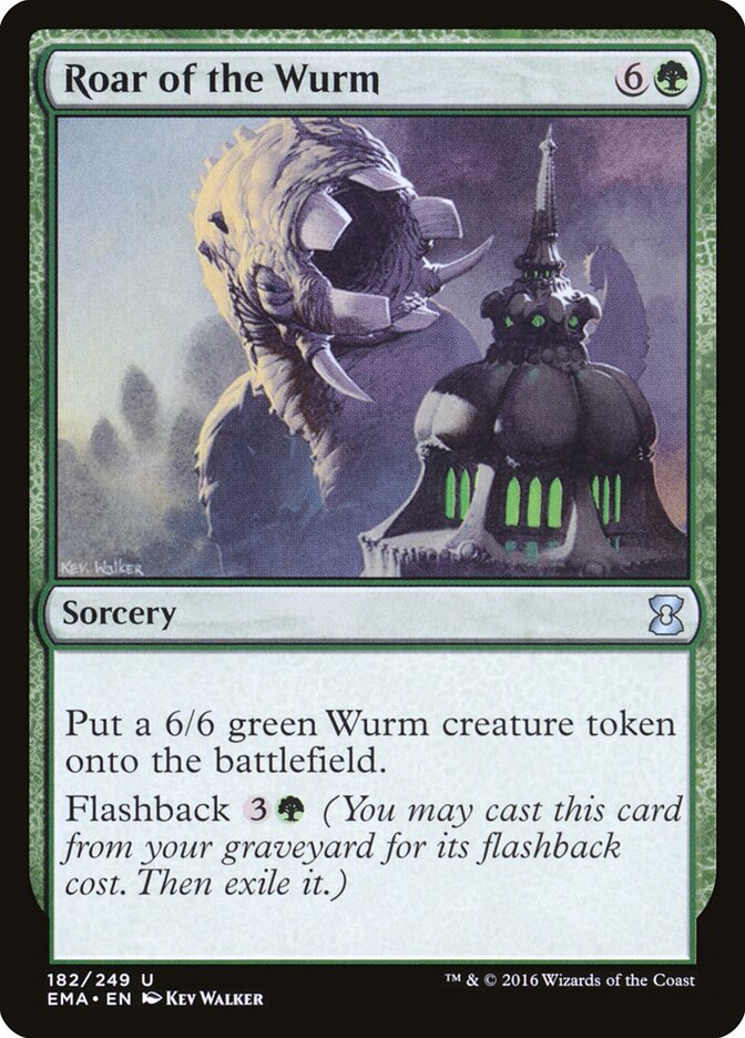 Roar of the Wurm card image