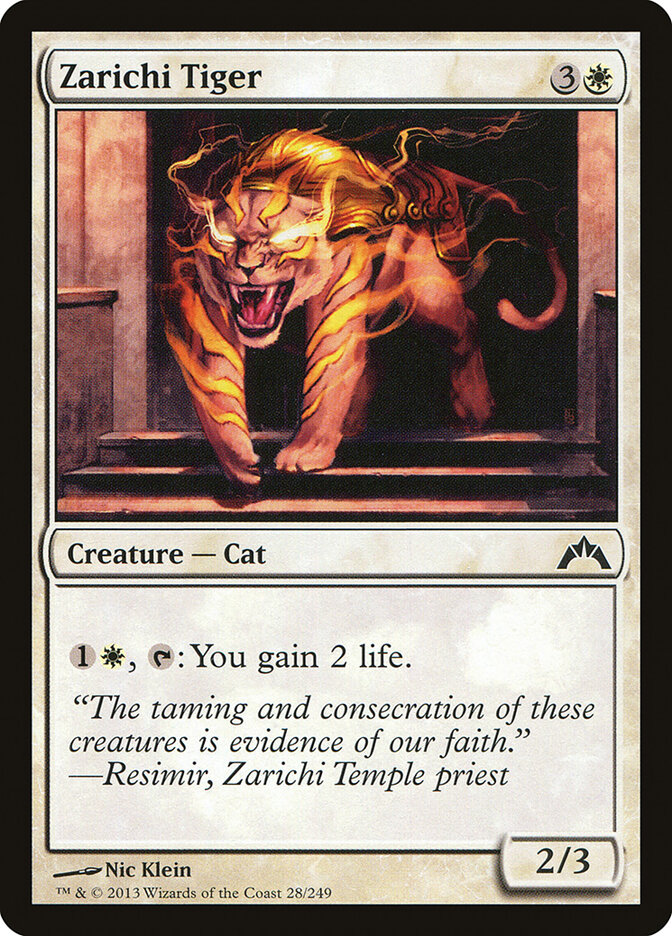 Zarichi Tiger card image