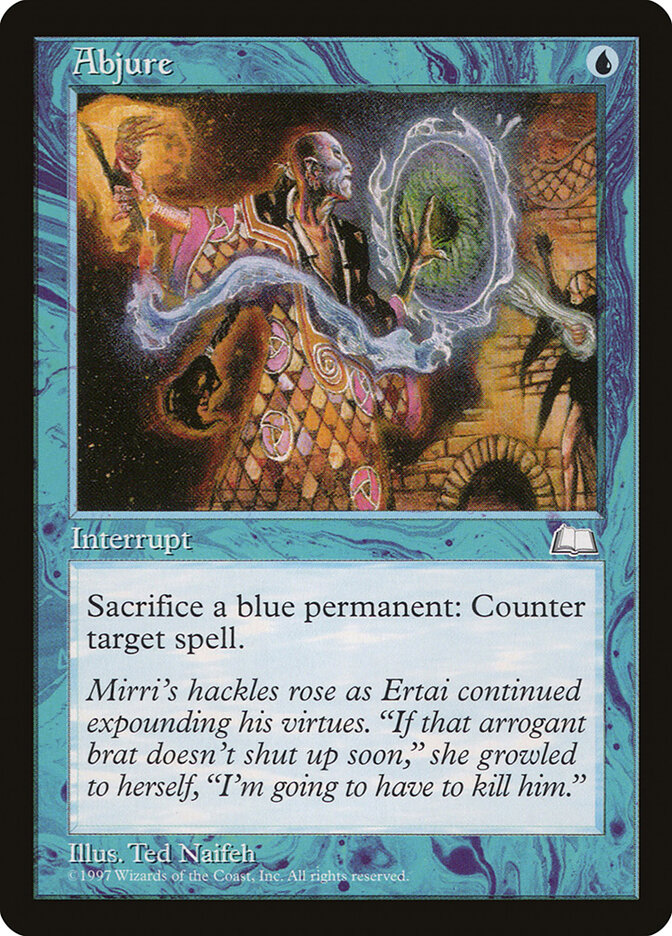Abjure card image