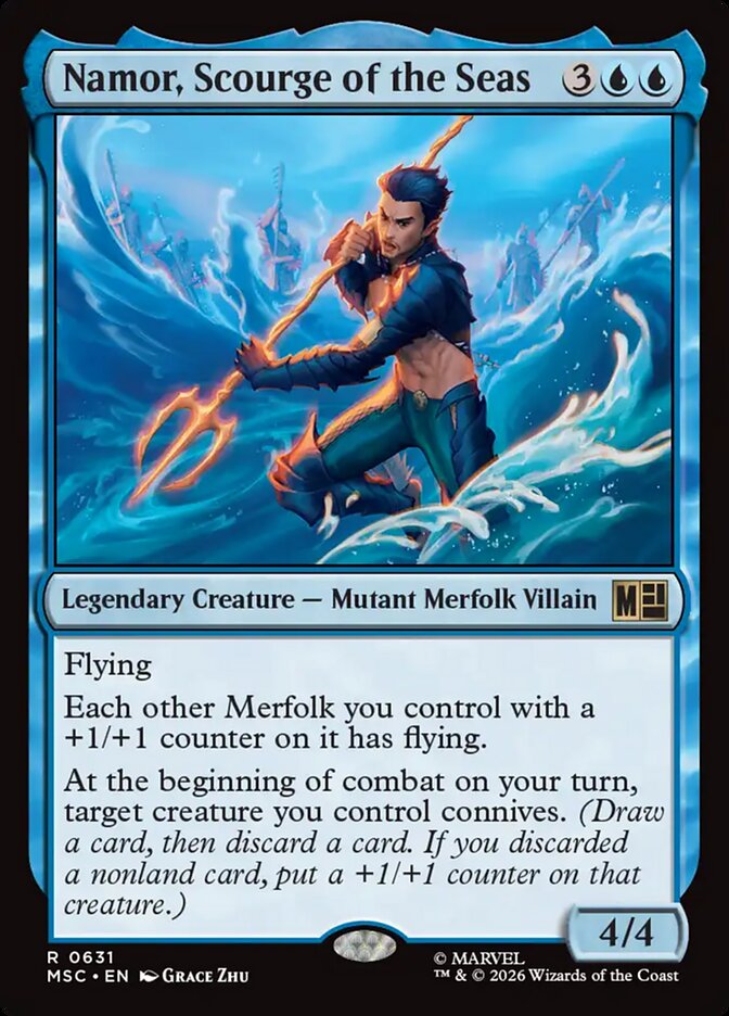 Namor, Scourge of the Seas card image