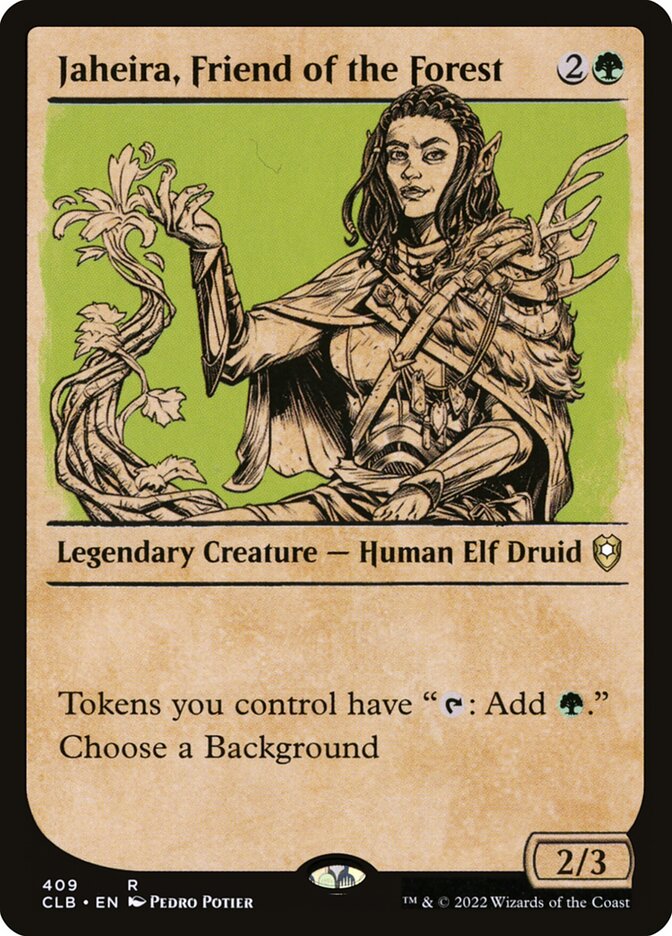 Jaheira, Friend of the Forest card image