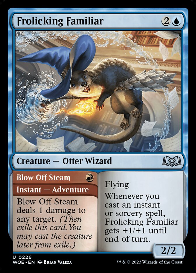 Frolicking Familiar // Blow Off Steam card image