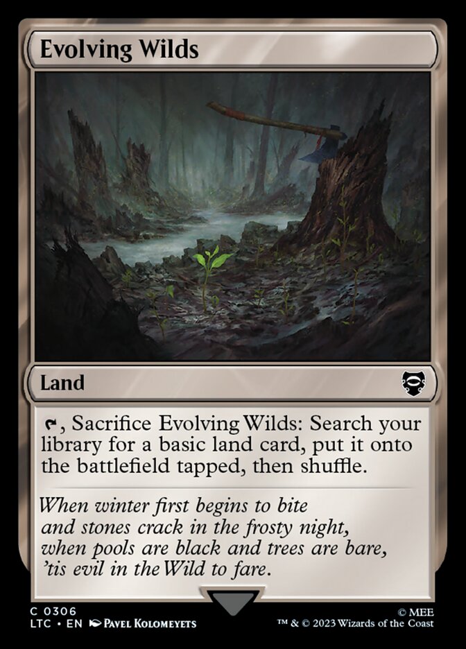 Evolving Wilds card image
