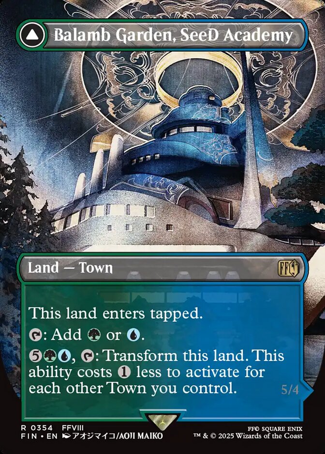 Balamb Garden, SeeD Academy // Balamb Garden, Airborne card image