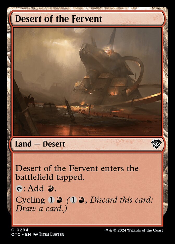 Desert of the Fervent card image