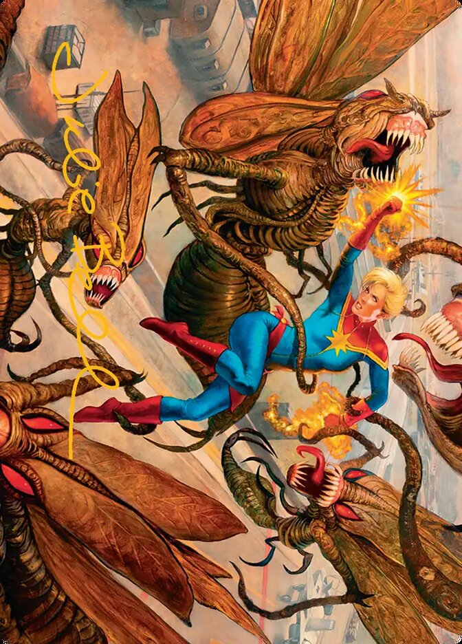 Captain Marvel, Apex Avenger // Captain Marvel, Apex Avenger card image
