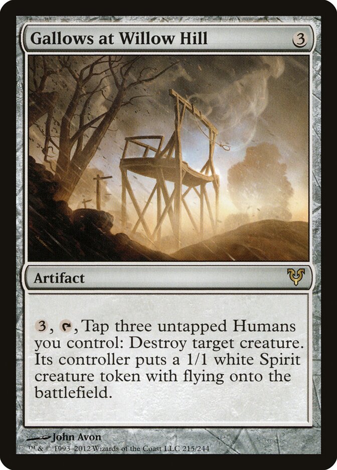 Gallows at Willow Hill card image