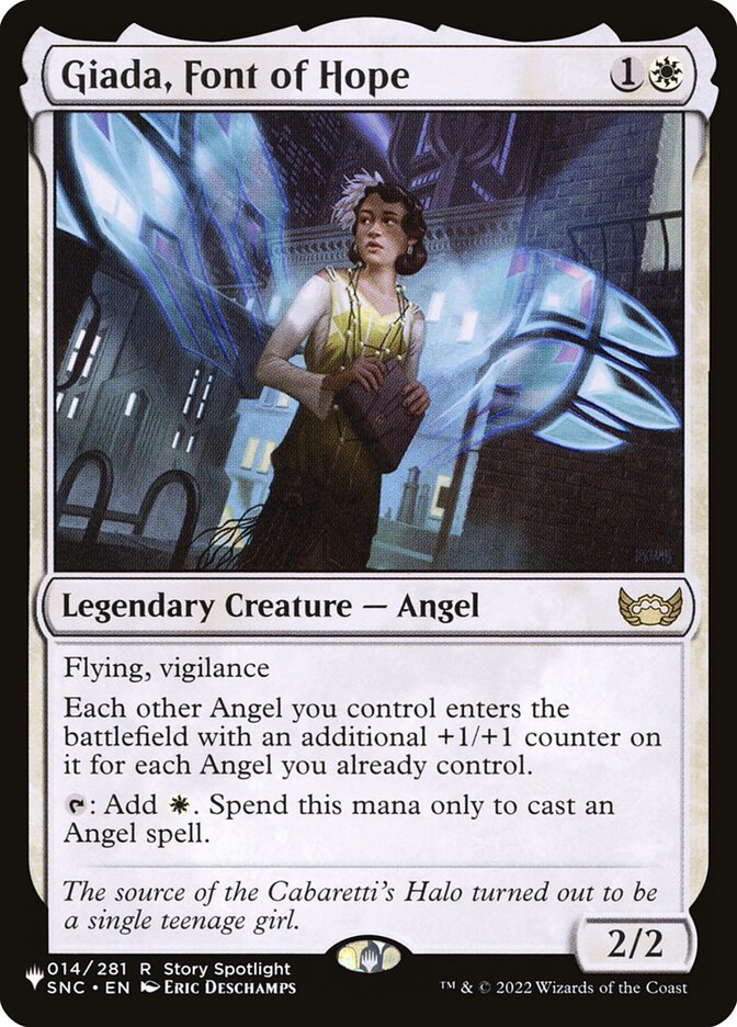 Giada, Font of Hope card image