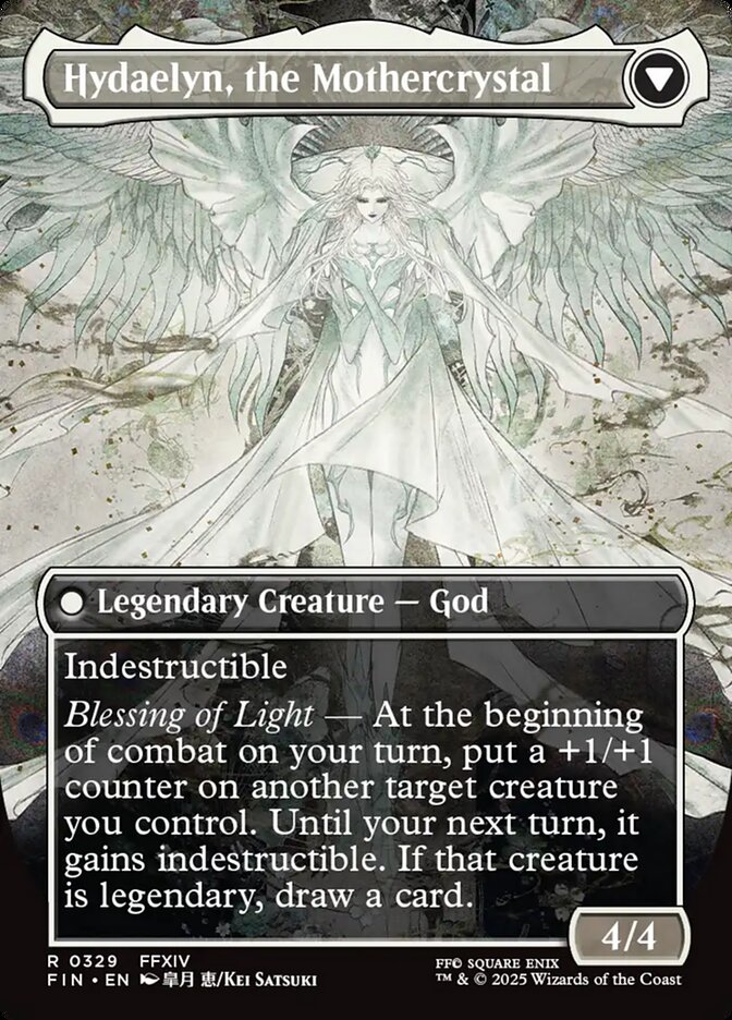 Venat, Heart of Hydaelyn // Hydaelyn, the Mothercrystal card image