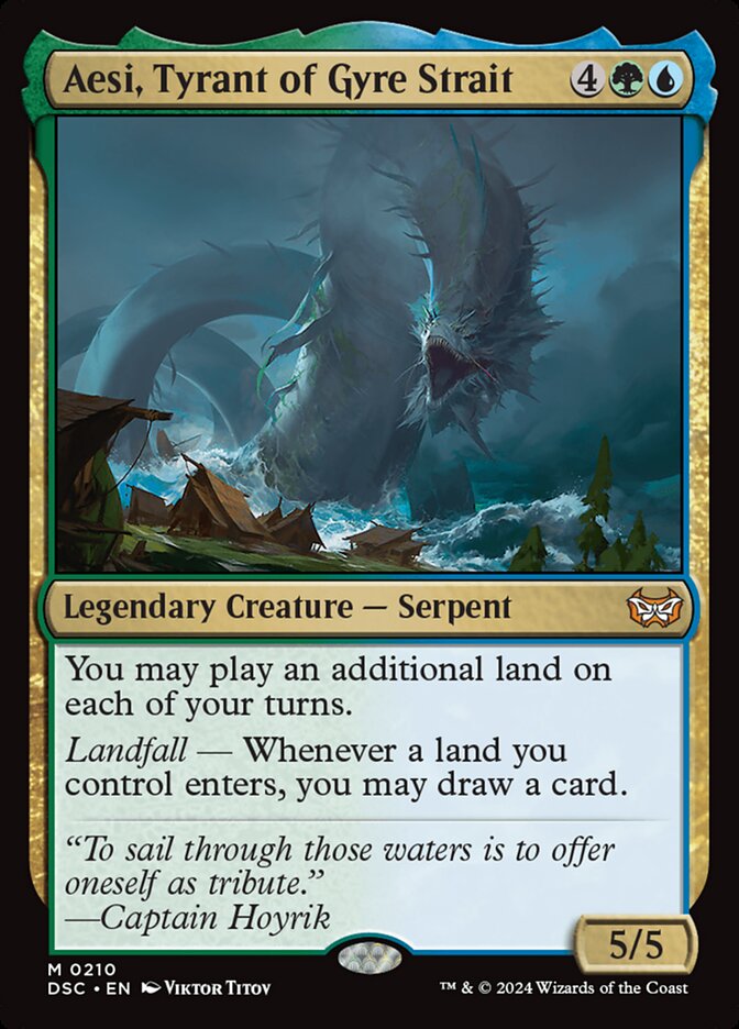 Aesi, Tyrant of Gyre Strait card image