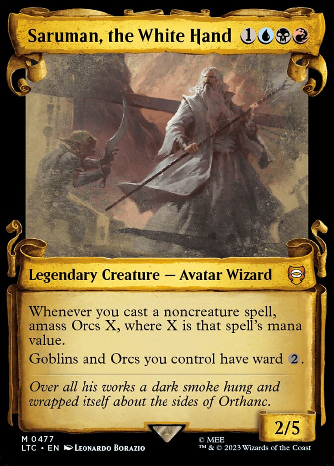 Saruman, the White Hand card image