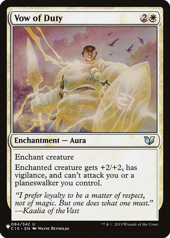 Vow of Duty card image