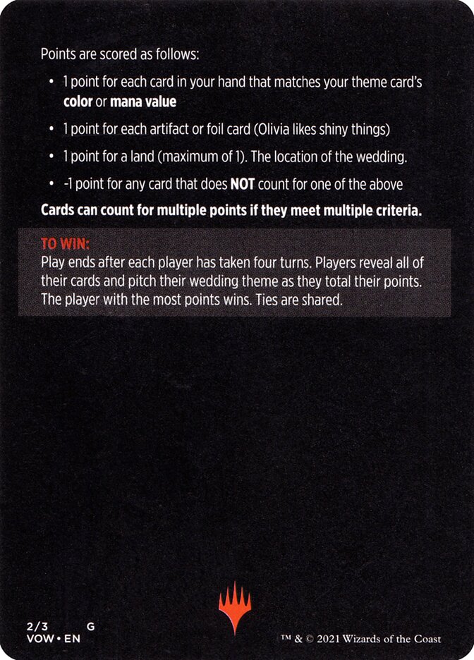 Vampire Wedding Planner // Vampire Wedding Planner (cont'd) card image