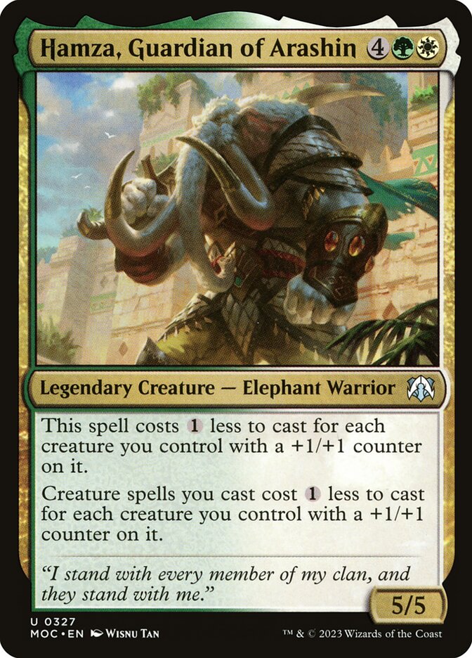 Hamza, Guardian of Arashin card image