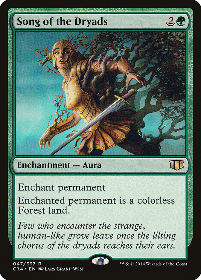 Song of the Dryads card image