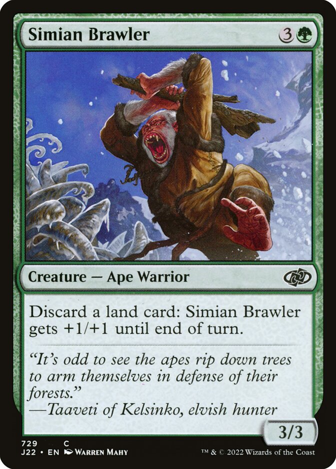Simian Brawler card image