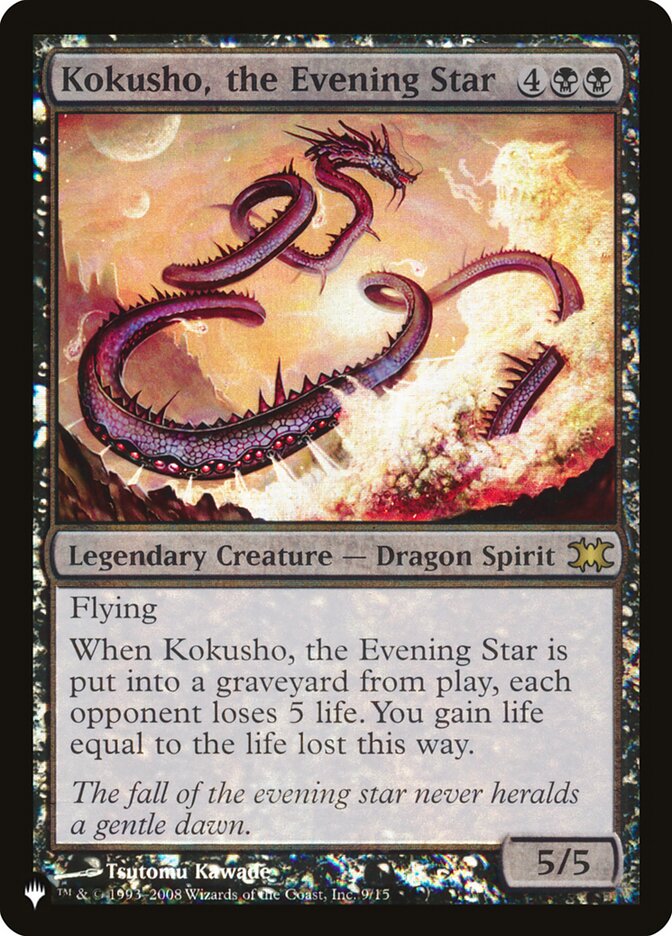 Kokusho, the Evening Star card image