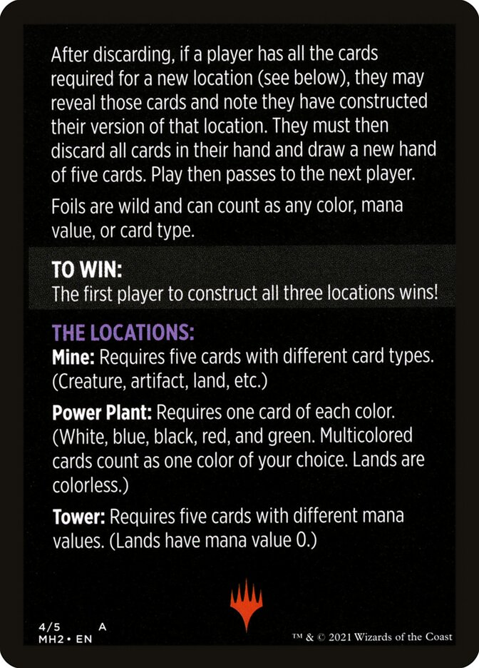 Urza's Blueprints (minigame) // Urza's Blueprints (cont'd) card image