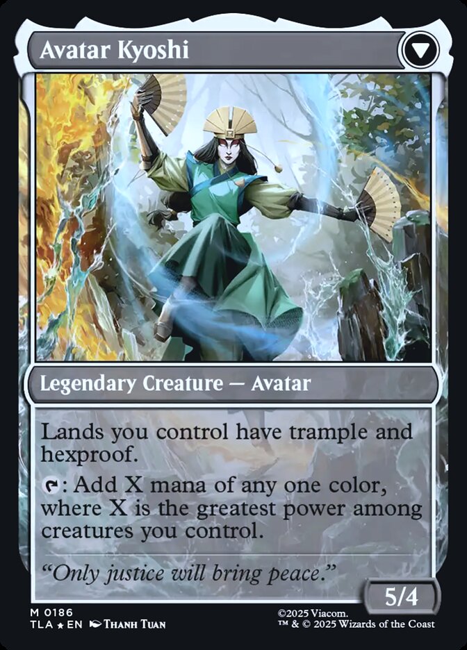 The Legend of Kyoshi // Avatar Kyoshi card image