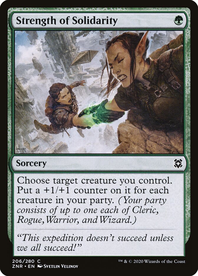 Strength of Solidarity card image