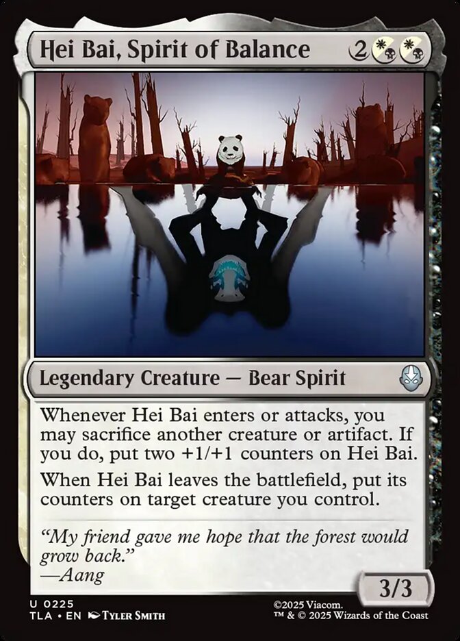 Hei Bai, Spirit of Balance card image