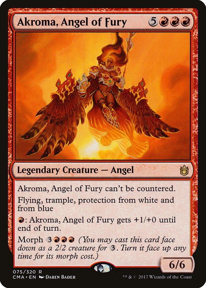 Akroma, Angel of Fury card image