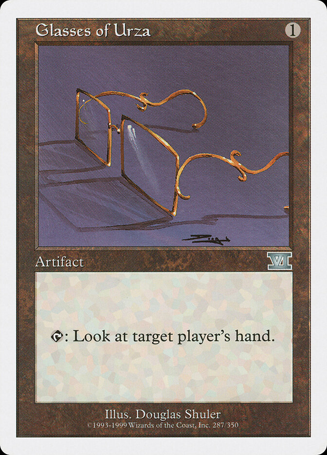 Glasses of Urza card image
