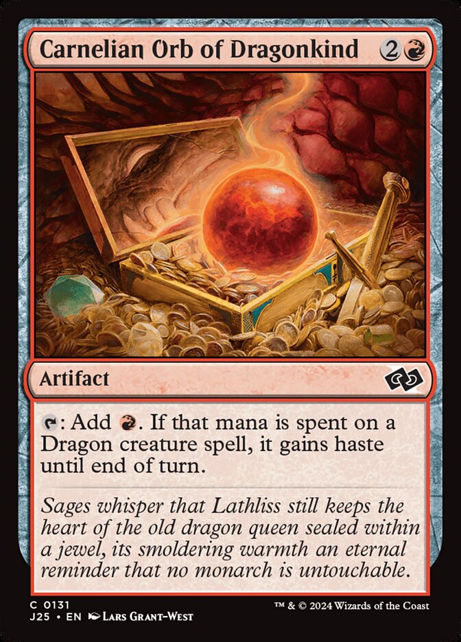 Carnelian Orb of Dragonkind card image