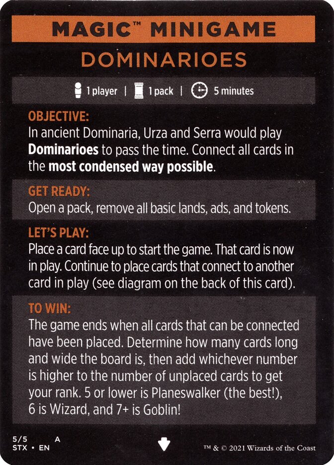 Dominarioes // Dominarioes (cont'd) card image