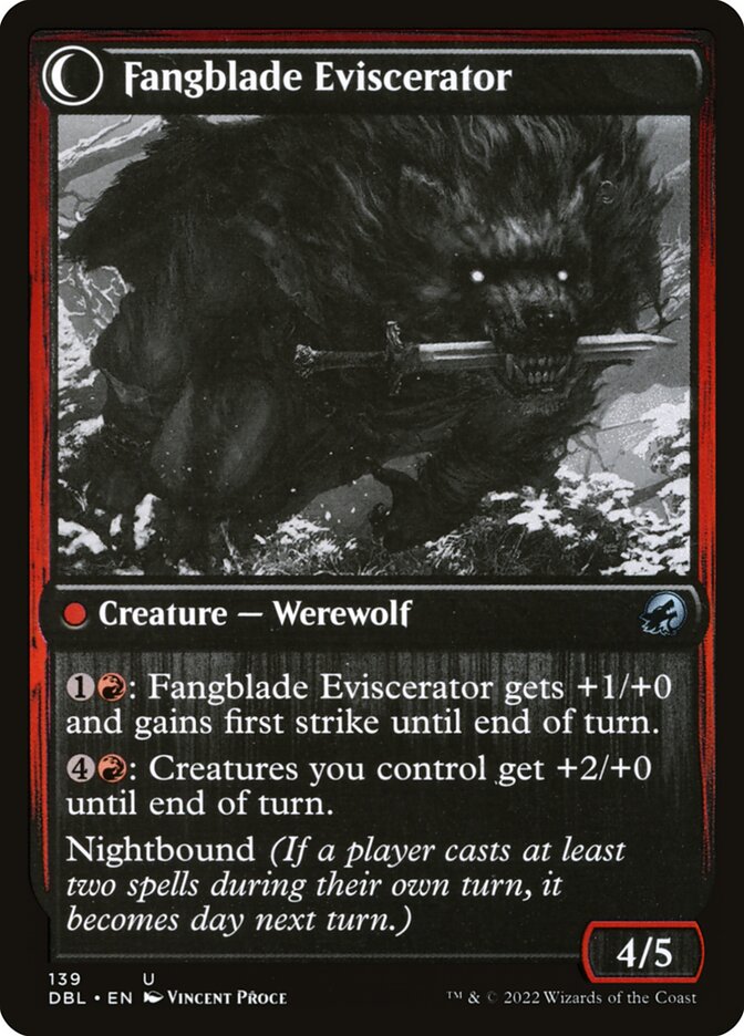 Fangblade Brigand // Fangblade Eviscerator card image