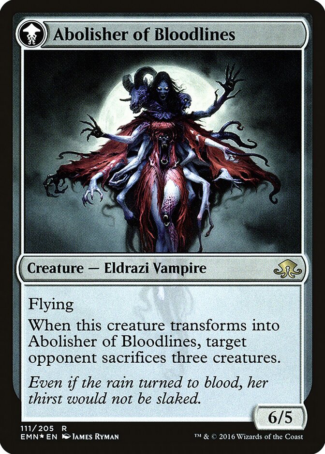 Voldaren Pariah // Abolisher of Bloodlines card image