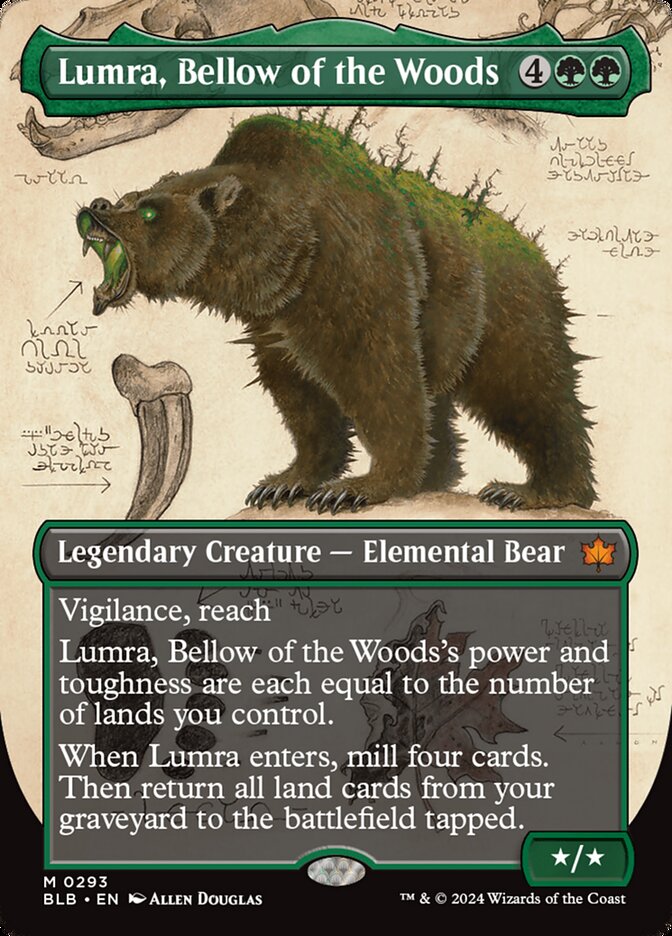 Lumra, Bellow of the Woods card image