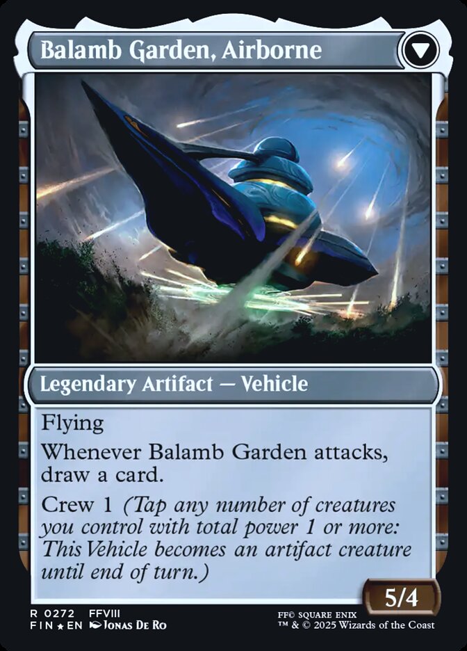 Balamb Garden, SeeD Academy // Balamb Garden, Airborne card image