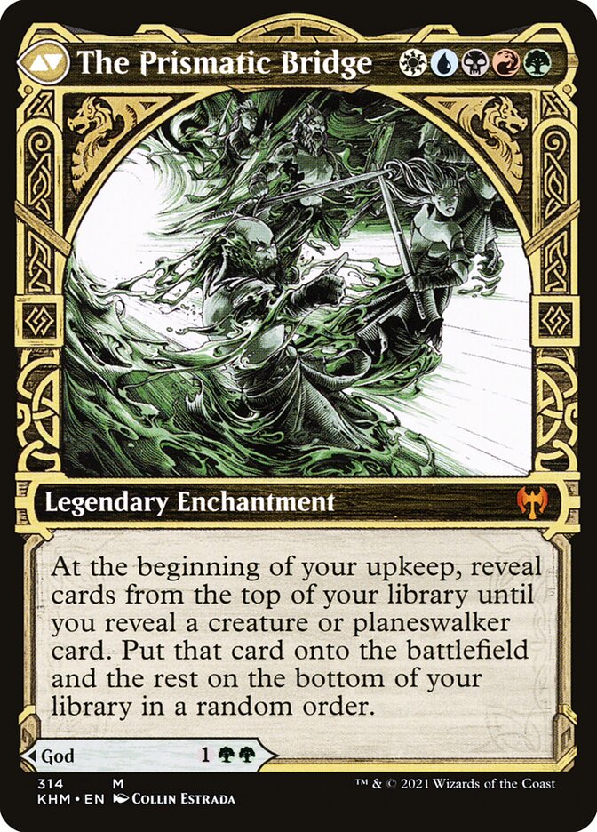 Esika, God of the Tree // The Prismatic Bridge card image