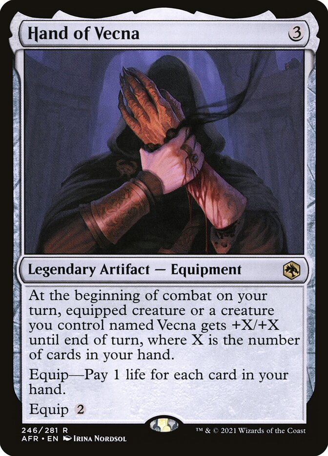 Hand of Vecna card image