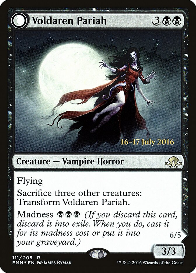 Voldaren Pariah // Abolisher of Bloodlines card image