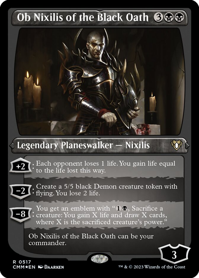 Ob Nixilis of the Black Oath card image