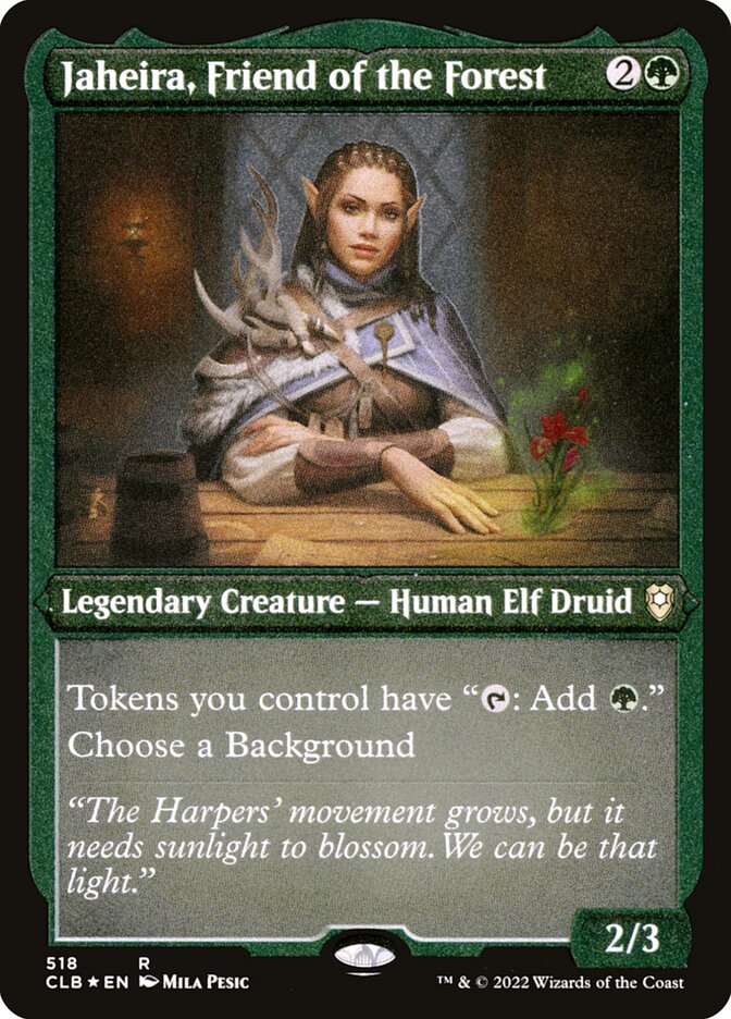Jaheira, Friend of the Forest card image