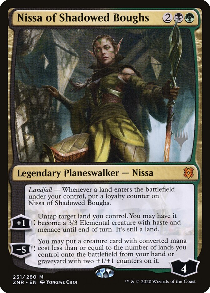 Nissa of Shadowed Boughs card image