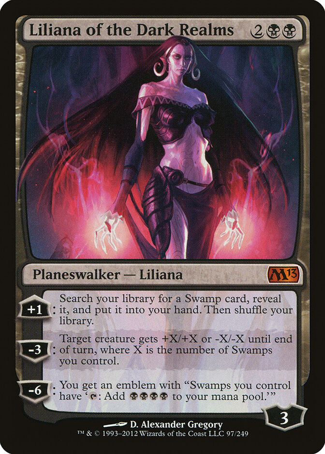 Liliana of the Dark Realms card image