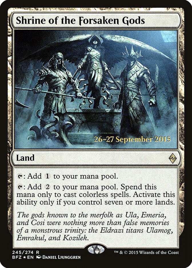 Shrine of the Forsaken Gods card image