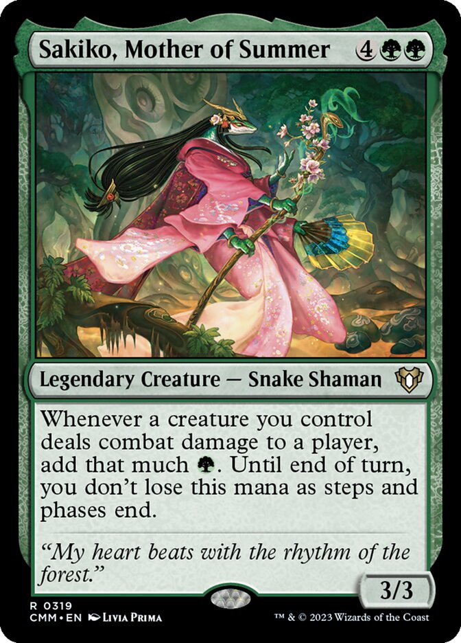 Sakiko, Mother of Summer card image