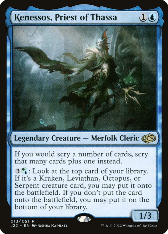 Kenessos, Priest of Thassa card image